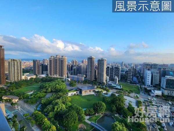 中悅中央公園~帝王視野景觀戶~風禾公園第一排