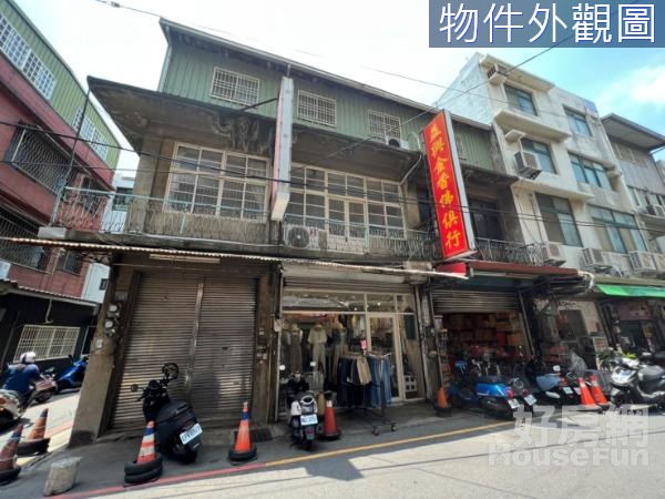 專任竹仁市場角間大面寬三店地(買地送屋)