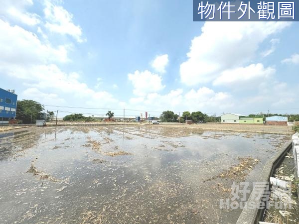 彰化市正12米路未來捷運預定線大面寬雙面路美農地