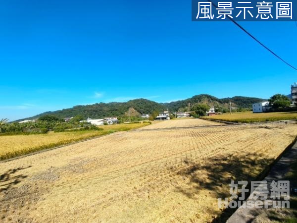 芎林正路邊大面寬單筆田(A)近68快速道路