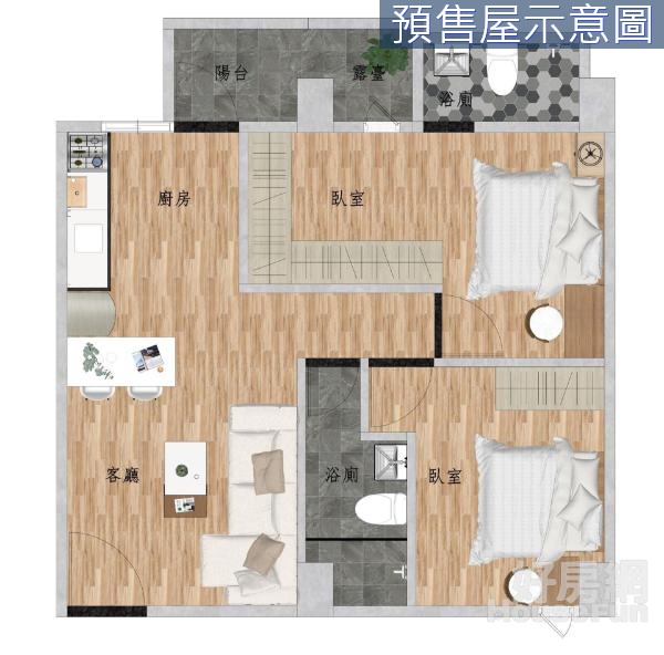 17D祥睿御品II太昌商圈全新預售兩套房華廈