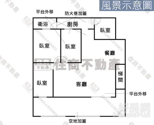 帶你去看好超值~雙和六米活巷大面寬店住辦車庫