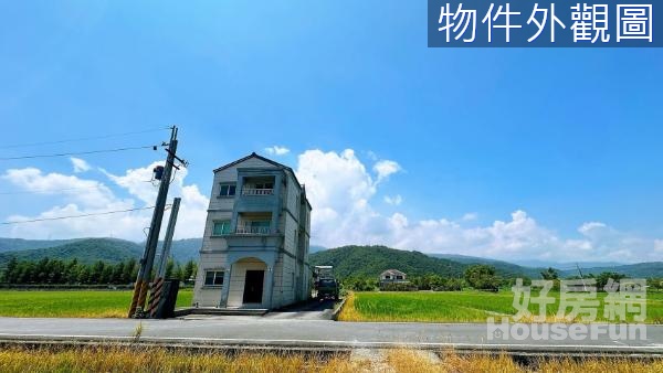 冬山湧泉環山視野雙面路美農舍