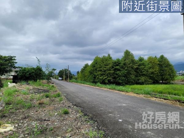 員山鄉30米大面寬綠映池塘配建農地