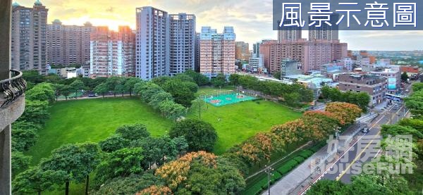 百川雲頂４房雙車　萬坪公園無敵景觀　藝文傳世經典