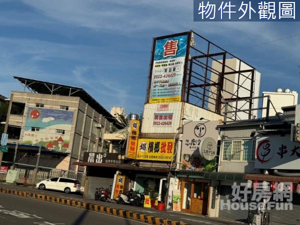 水湳經貿園區正中平路超明顯收租店面