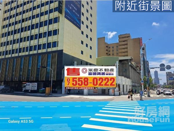 高雄火車站前中山建國路▲窗商五金店面