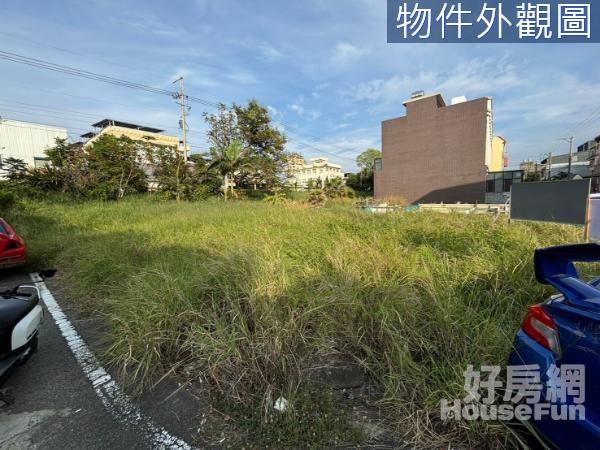 雙面臨8米路_丁種建地_方正角地