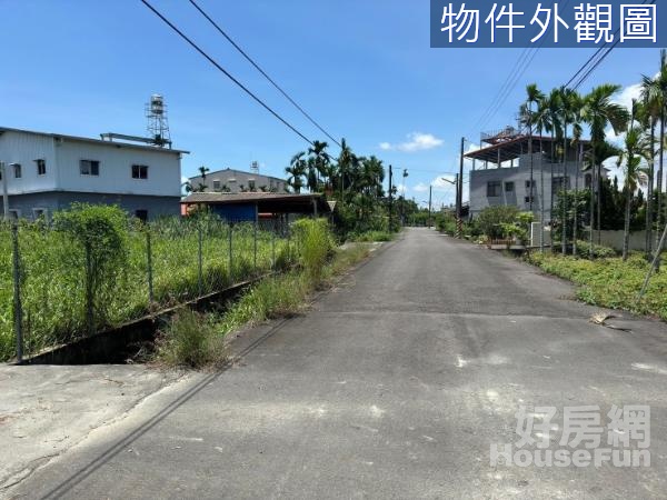 竹田近台一線、村莊方正 前後路 都計農地