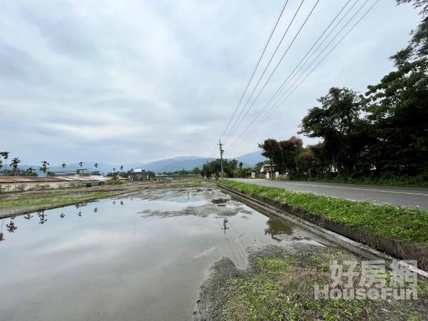 宜蘭市慈航路旁方正優質漂亮小農地