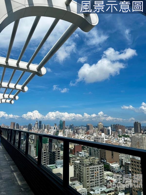 美麗島雙捷運達麗東京高樓景觀兩房