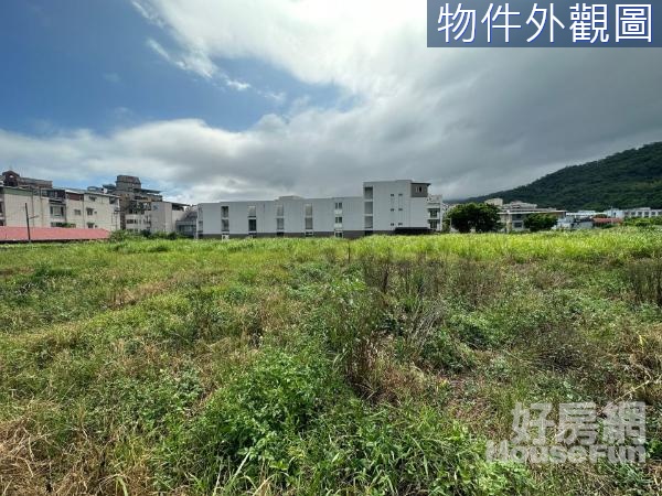 頭城國中旁大坪數住宅區山景美建地