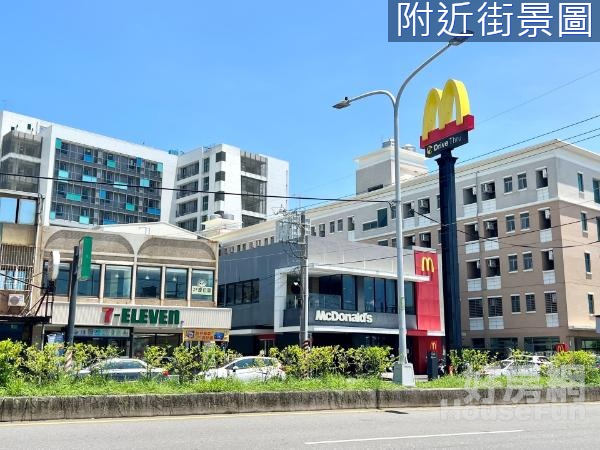 嘉藥臨20米路朝南超寬店面建地