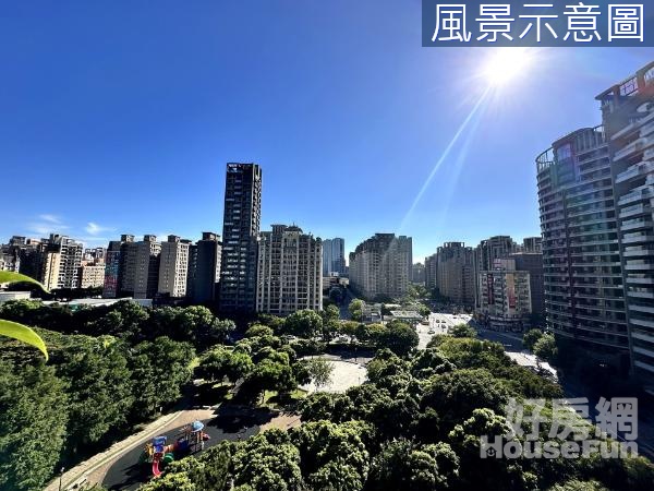 【中央公園】美景永久無敵景觀裝潢戶4房雙車