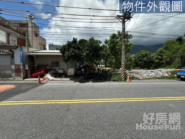 北埔大馬路上臨路小筆建地E025