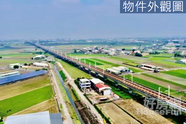 雲林高鐵旁59鄉村風建地・適合倉庫＆假日休閒基地