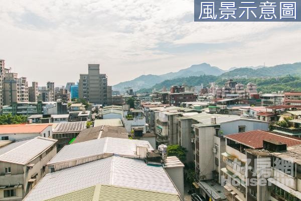 遠眺山景五房平車