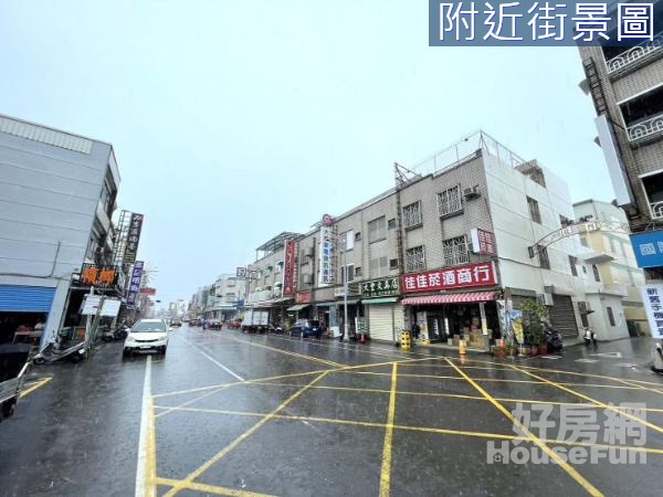 熱鬧吃市商圈/大面寬三角窗吸金透天醒目旺店