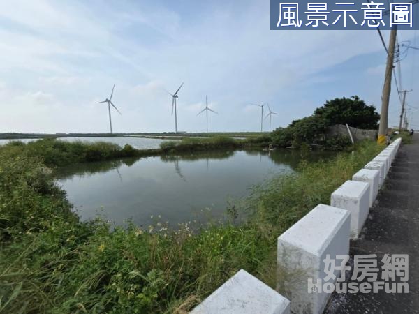 彰化縣芳苑鄉大地坪面寬魚塭養殖用地