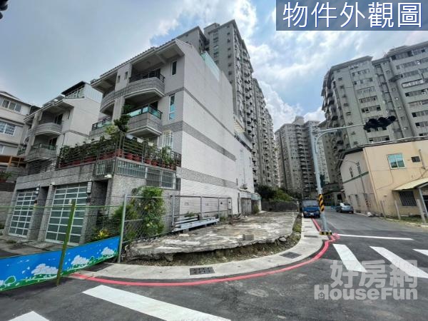 文山商圈正街上三角窗建地精華地段