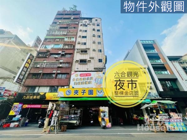 【市中心雙捷運】六合觀光夜市－收租鈔集黃金店面