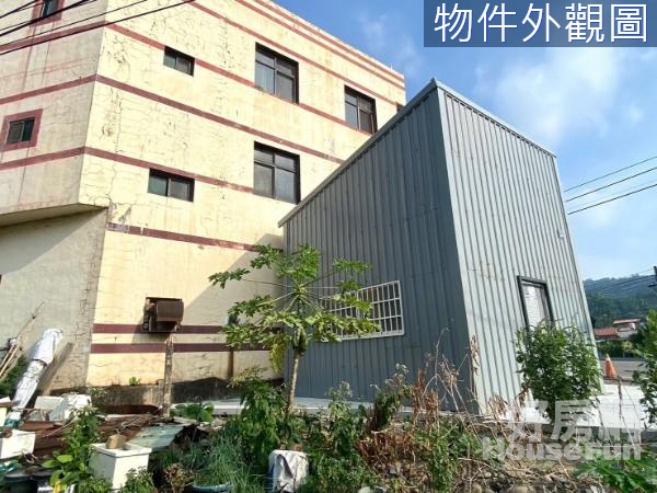 近東草屯交流道乙種建築用地附合法鐵皮屋