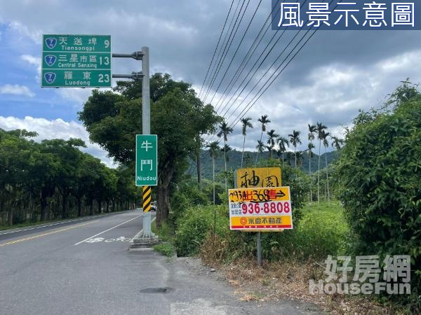 宜蘭清水地熱旁可申請民宿露營區地勢平坦漂亮農地