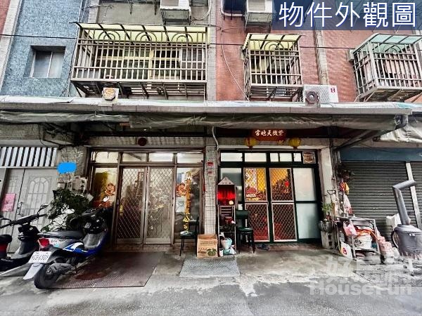 C13中華商圈洛陽街一樓雙店面-門口可停車