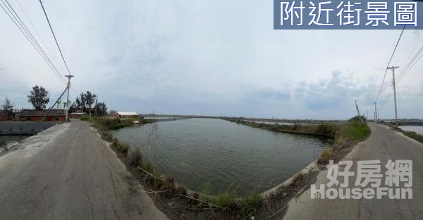 雲林口湖鄉下鐵賣魚塭養殖地
