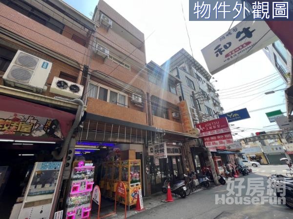 獨家 逢甲便當街 黃金店面+6間透天套房