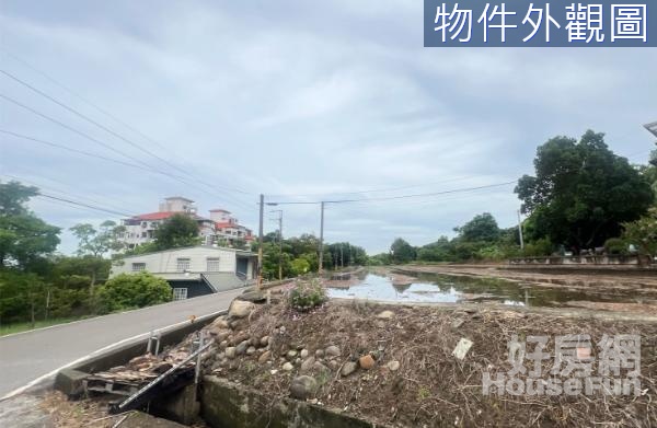 芎林臨路增值田101米無敵大面寬 無敵視野 