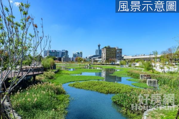 面湖濱公園⭐台中後火車站⭐收租雙套房