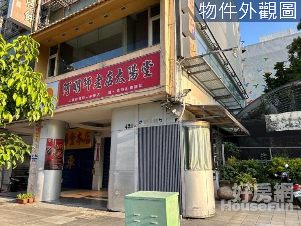 🔥捷運藍線🚝共構站旁台灣大道電梯黃金邊間透店
