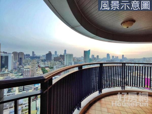 京城圓頂~景觀高樓層~雙主臥四房平車