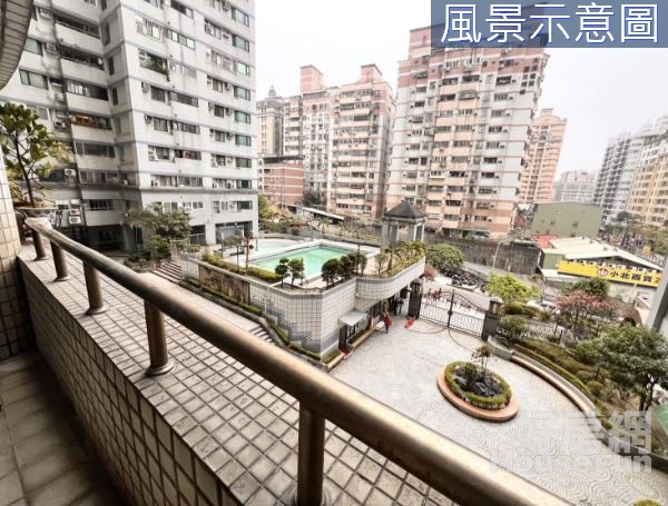 台北公園都市景觀 採光大4房+車位