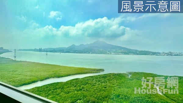 日本有富士山，淡水有觀音山之海帝正排無敵山河景觀